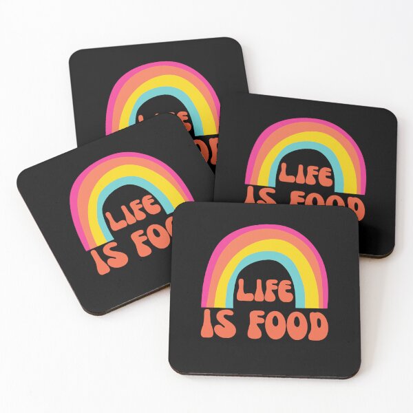 Item preview, Life Is Food | Rainbow designed and sold by SpeakLifeHQ.