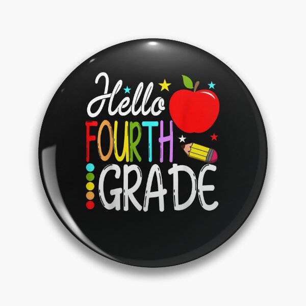 Artikelvorschau, Hello Fourth Grade Team 4th Grade Back to School Teacher entworfen und verkauft von Evrard123123.