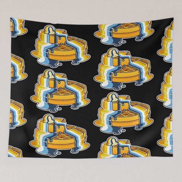 Item preview, Aroace Pride Waffles LGBT designed and sold by flannmoriath.