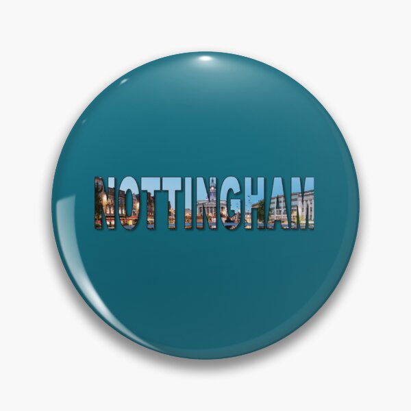 Item preview, Nottingham council house in text     designed and sold by BlueApparelzz.