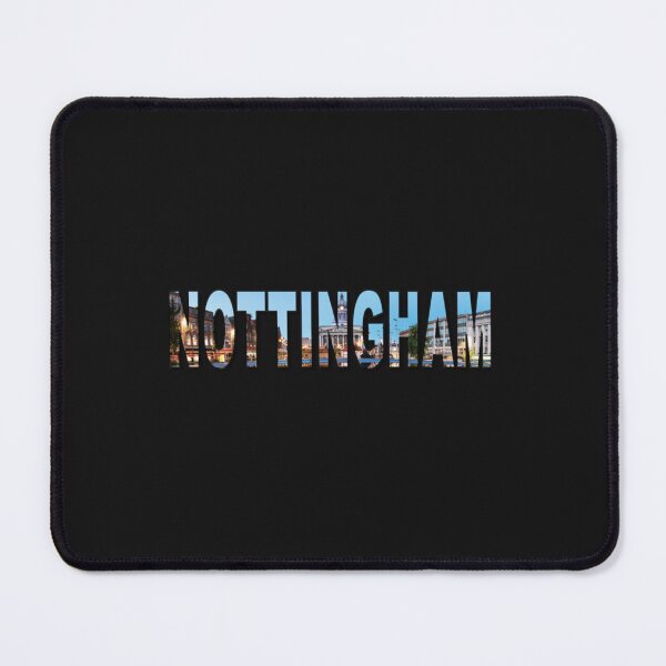 Item preview, Nottingham council house in text     designed and sold by BlueApparelzz.