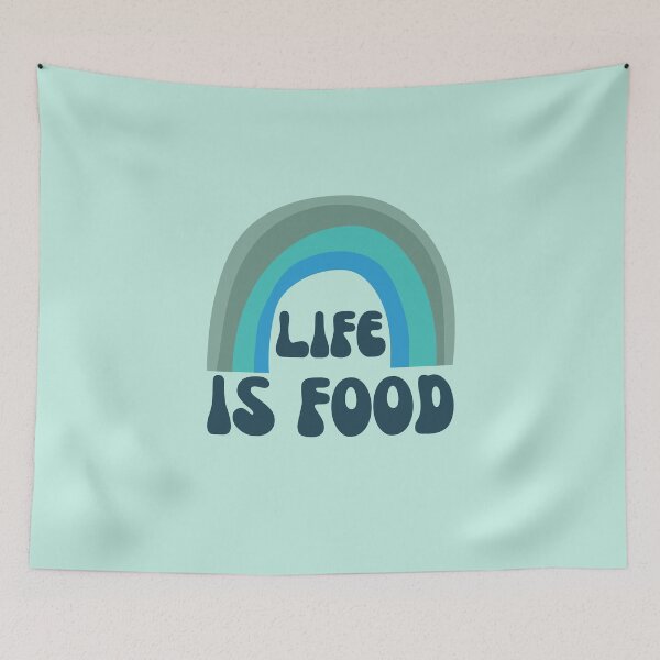 Item preview, Life Is Food | Rainbow designed and sold by SpeakLifeHQ.