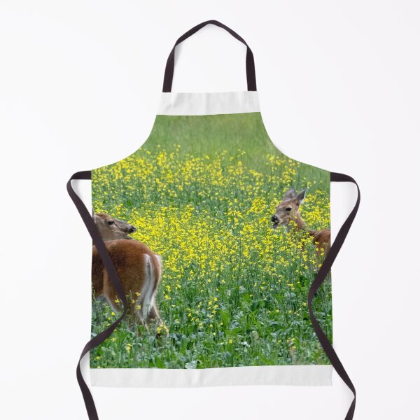 Item preview, Talking deer in canola field designed and sold by JuniperMT.