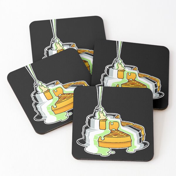 Item preview, Agender Pride Waffles LGBT designed and sold by flannmoriath.