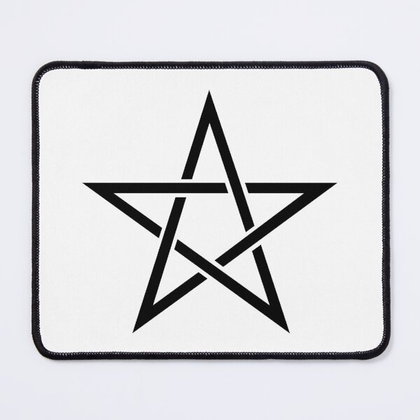 Item preview, Pentagram /// Black designed and sold by Gumless.