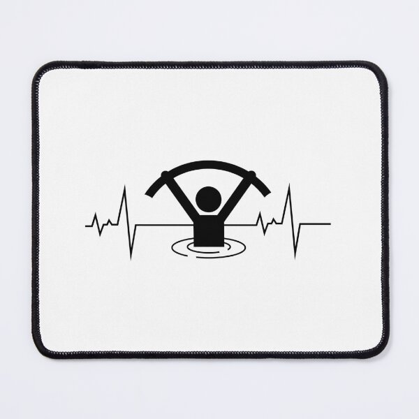 Item preview, Water Aerobics Aquatic fitness Aqua Exercise Heartbeat Pulse designed and sold by CuteDesigns1.