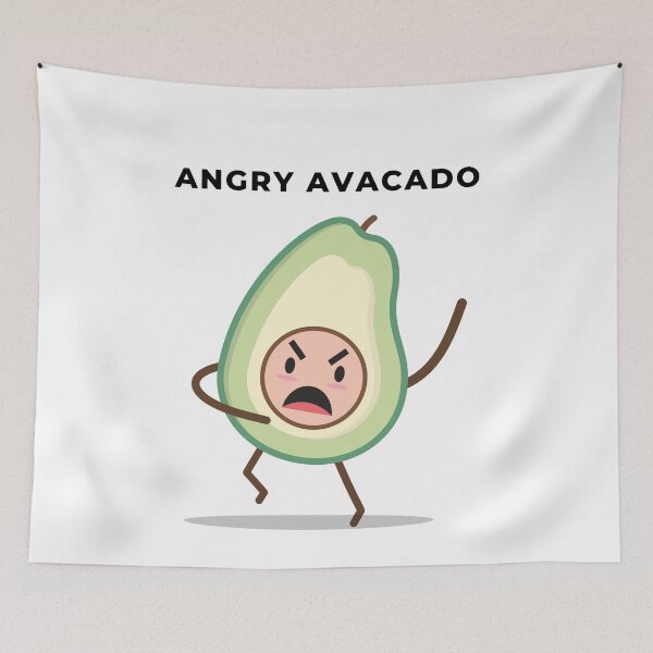 Item preview, Angry Avacado! designed and sold by FloridaKeys1984.