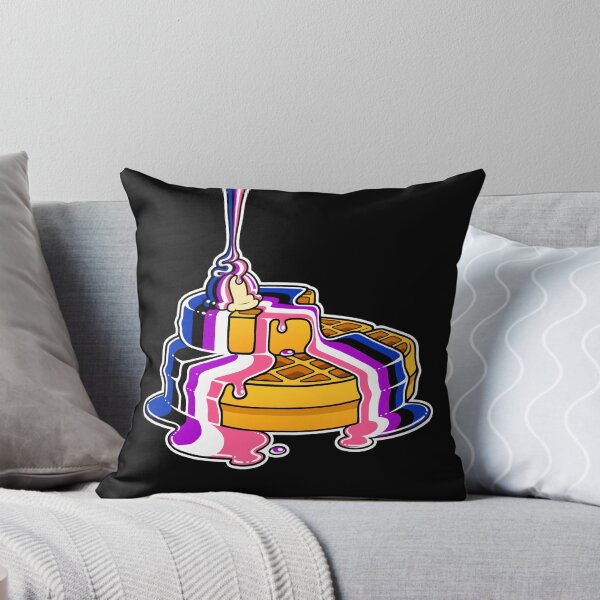 Item preview, Genderfluid Pride Waffles LGBT designed and sold by flannmoriath.