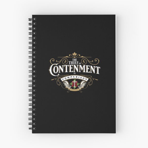 Item preview, THIEF OF CONTENTMENT Design Tee Shirt for Personal Use or Holiday Gift designed and sold by minimalistmom.