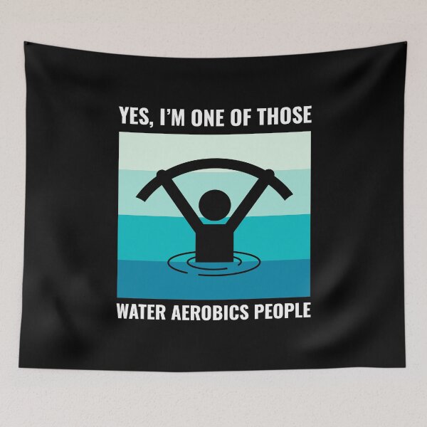 Item preview, Water Aerobics Aquatic fitness Aqua Exercise designed and sold by CuteDesigns1.