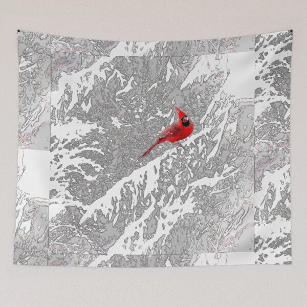 Item preview, Red Cardinal in Winter designed and sold by Daniel Janda.