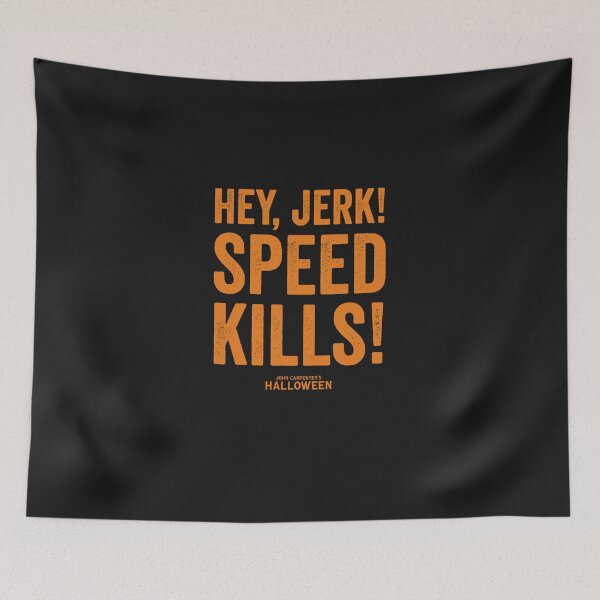 Item preview, Hey Jerk! Speed Kills! Essential designed and sold by schuezaahrt.