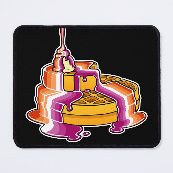Item preview, Lesbian Pride Waffles LGBT designed and sold by flannmoriath.