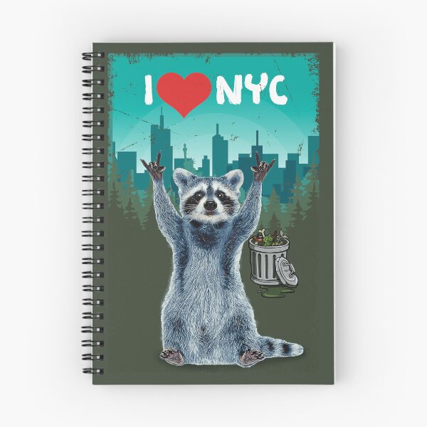 Item preview, Raccoon Rock and Roll  I love nyc designed and sold by TeeARTHY.