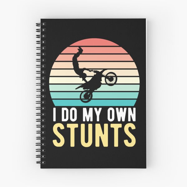 Item preview, I Do My Own Stunts Mountain Bike - Funny Biking Sayings designed and sold by chetan786.