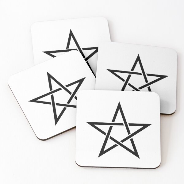 Item preview, Pentagram /// Black designed and sold by Gumless.