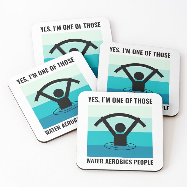 Item preview, Water Aerobics Aquatic fitness Aqua Exercise designed and sold by CuteDesigns1.