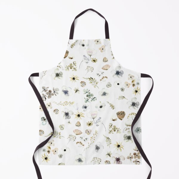 Item preview, dry flowers watercolor pattern designed and sold by ColorandColor.