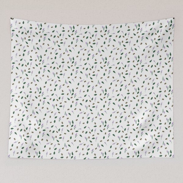 Item preview, Honeybees & Lavender designed and sold by Booneb.