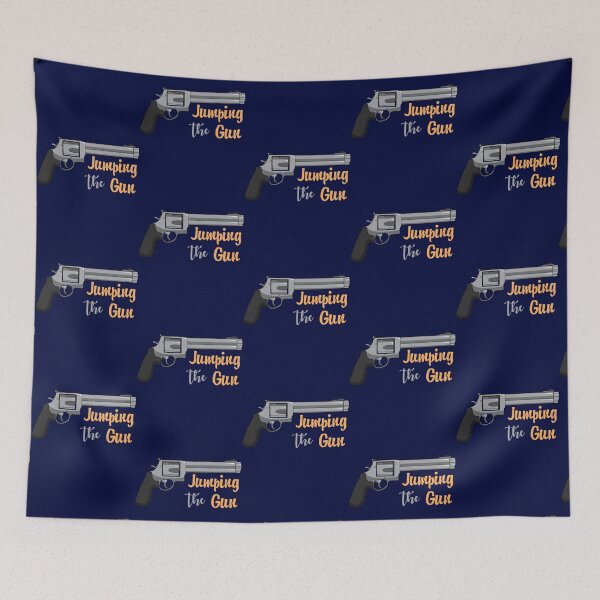 Item preview, jumping the gun   designed and sold by RapBattle.