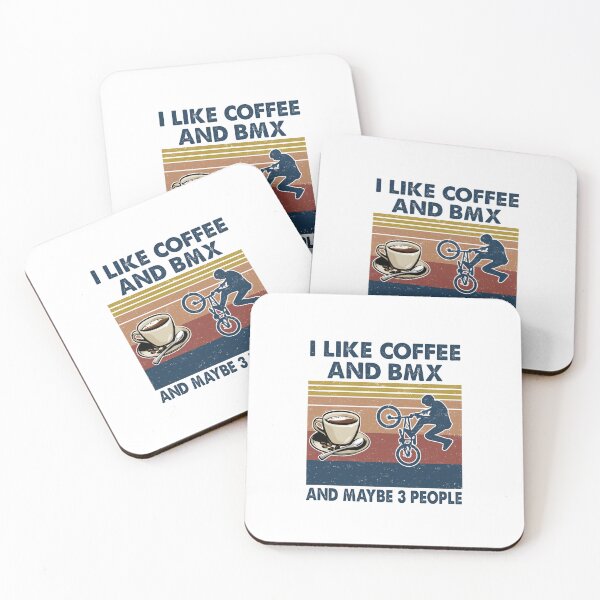 Item preview, I like coffee and bmx and maybe 3 people designed and sold by HayleyAnn79.