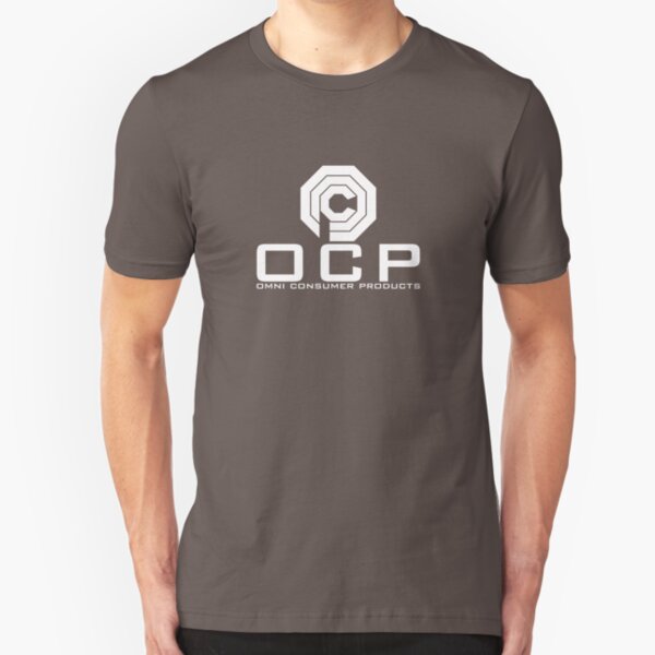 OCP - Omni Consumer Products Slim Fit T-Shirt