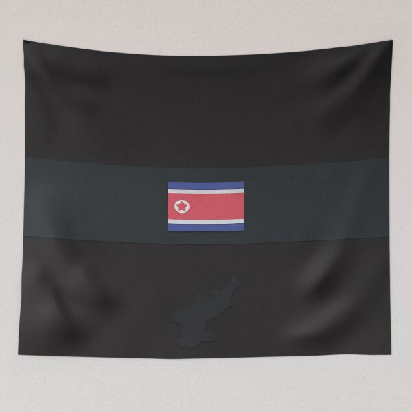 Item preview, North Korea designed and sold by FlatFlags.