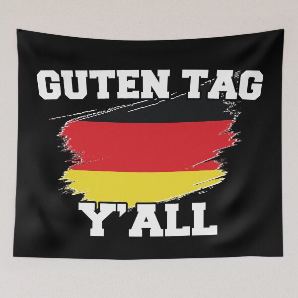Item preview, Guten Tag you all, Germany gift idea, good day german designed and sold by anodyle.