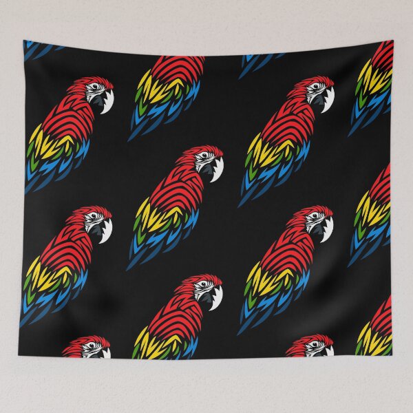 Item preview, Tribal Macaw designed and sold by albertocubatas.