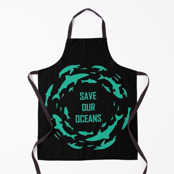 Item preview, Save Our Oceans Sharks Scuba Diver designed and sold by ujgbnx.