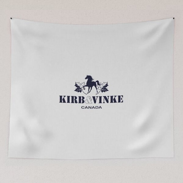 Item preview, Kirb & Vinke (Navy on Silver) designed and sold by kirbeekatz.