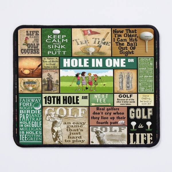 Item preview, GOLF FRIENDS PATTERN VINTAGE designed and sold by AubreeFashion.