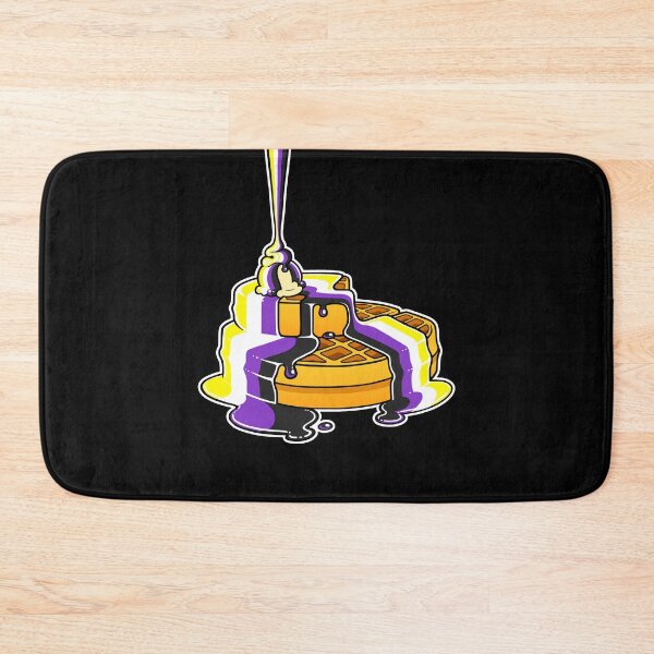 Item preview, Nonbinary Pride Waffles LGBT designed and sold by flannmoriath.
