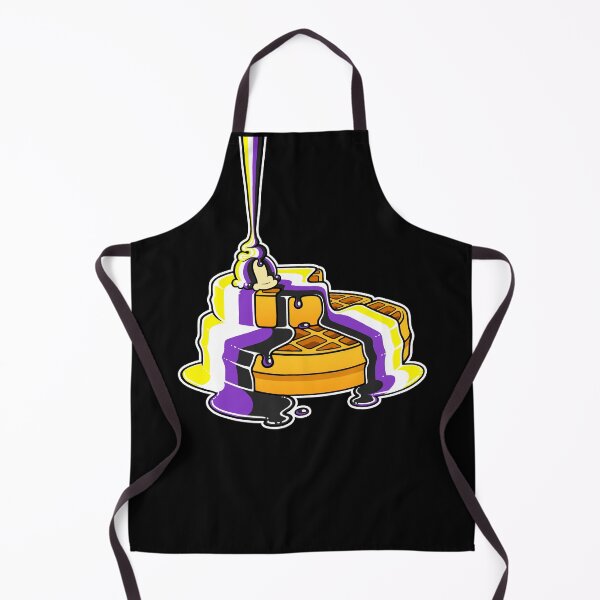 Item preview, Nonbinary Pride Waffles LGBT designed and sold by flannmoriath.
