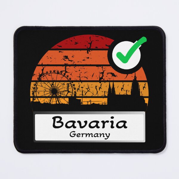 Item preview, Germany Bavaria Skyline Vinted Silhouette designed and sold by WhereIsTravis.
