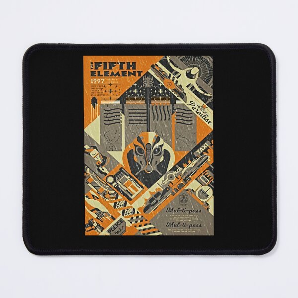 Item preview, Reminiscing Heinous Crime Humor The Fifth Element Retro Poster Cute Fans designed and sold by natileecruiz.