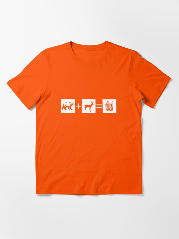 Alternate view of Bear + Deer = Beer Essential T-Shirt