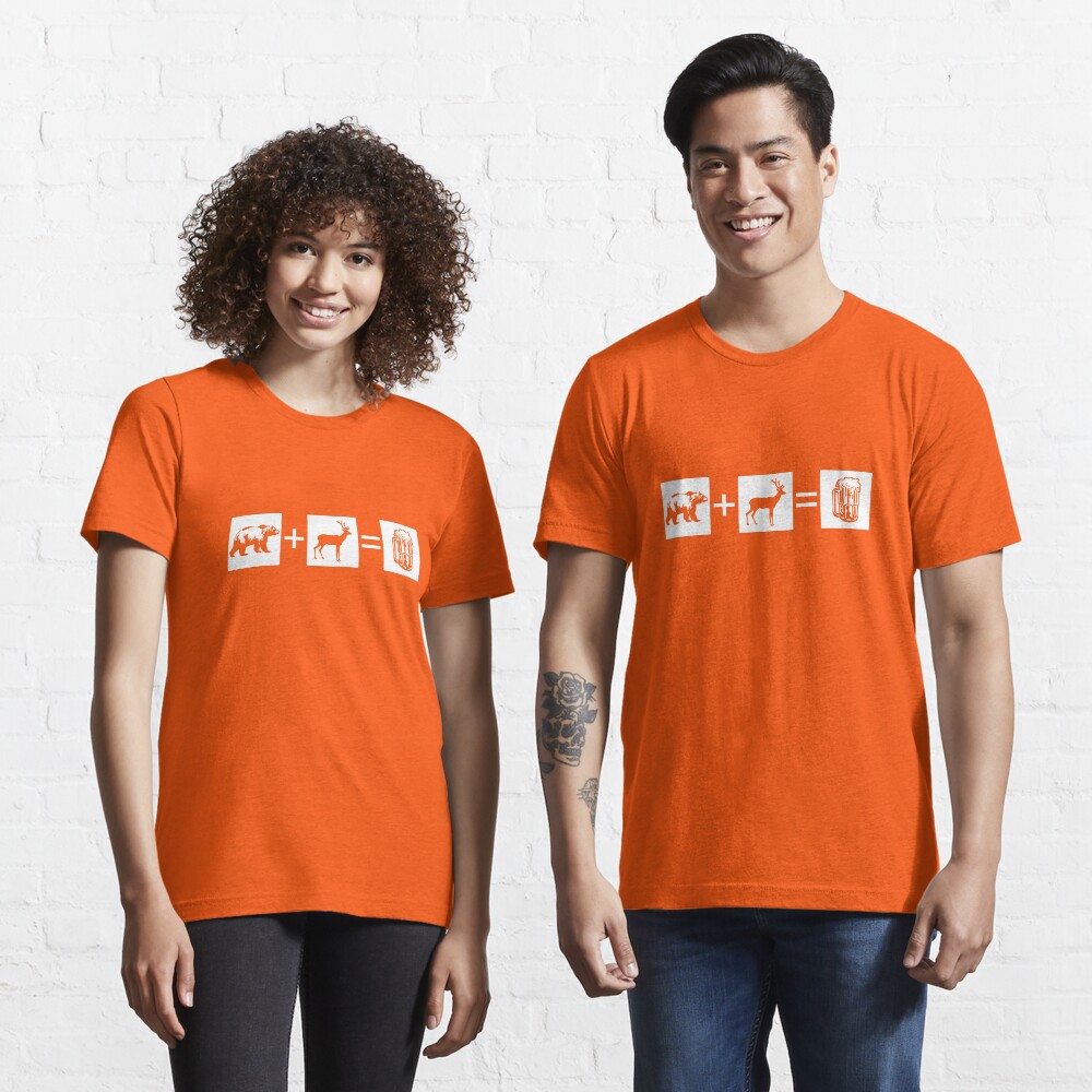 Bear + Deer = Beer Essential T-Shirt