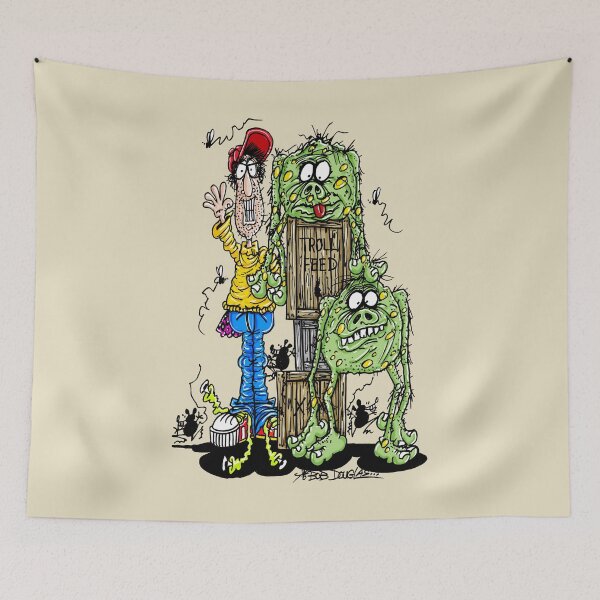 Item preview, Artist and his Troll Pets designed and sold by bobtheartman.