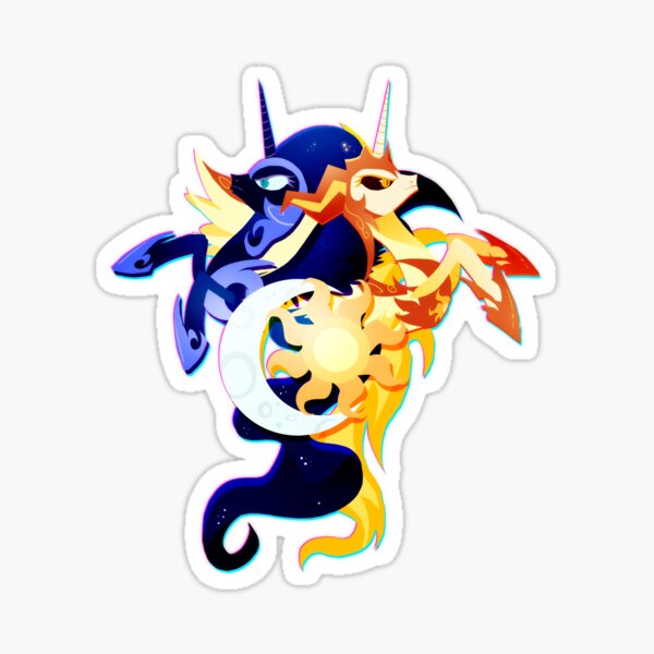 Item preview, Nightmare Moon and Daybreaker designed and sold by Ilona Iske.