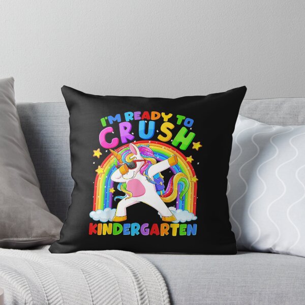 Item preview, I'm Ready To Crush Kindergarten Unicorn Back To School Girls designed and sold by Mitzi12312.