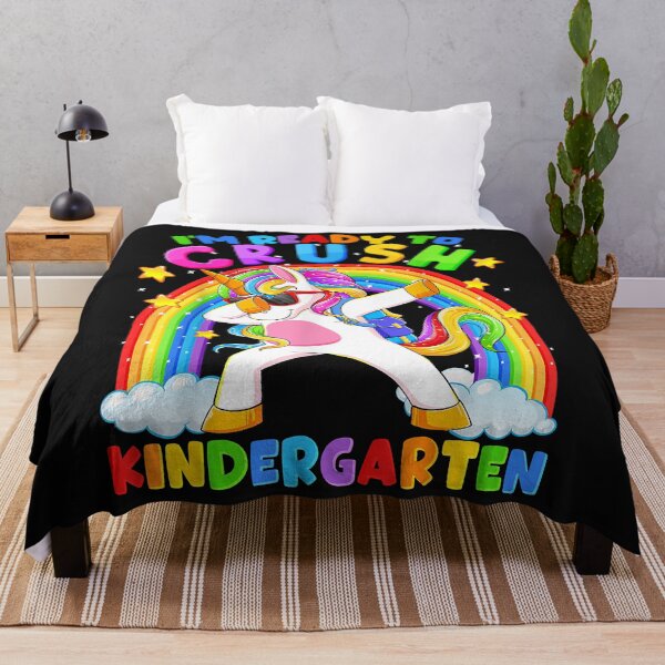 Item preview, I'm Ready To Crush Kindergarten Unicorn Back To School Girls designed and sold by Mitzi12312.