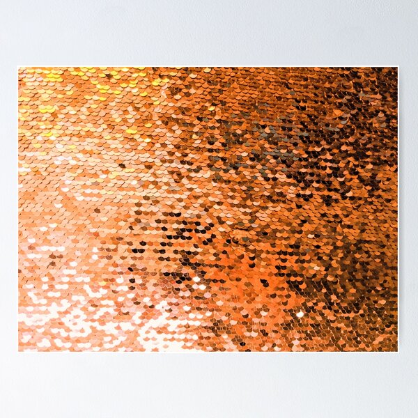 Item preview, Orange Sequins designed and sold by arfff.
