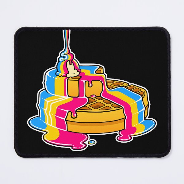 Item preview, Pan Pansexual Pride Waffles LGBT designed and sold by flannmoriath.