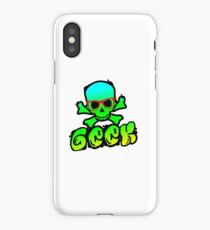 geek graffiti iPhone Case