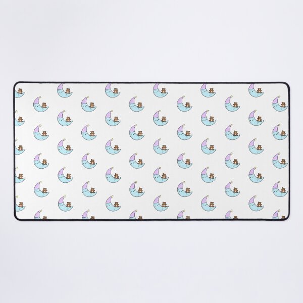 Item preview, Kawaii Sleeping Moon designed and sold by kawaiilife.