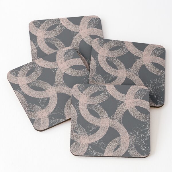 Item preview, Geometric Abstract art, Geometric Pattern, Stippled Circles Texture designed and sold by graphic-genie.