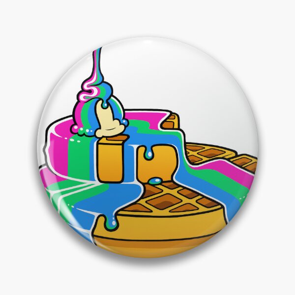 Item preview, Poly Polysexual Pride Waffles LGBT designed and sold by flannmoriath.