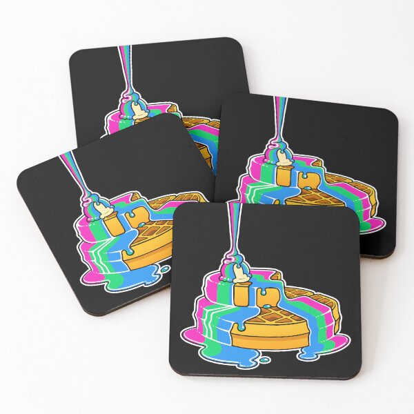 Item preview, Poly Polysexual Pride Waffles LGBT designed and sold by flannmoriath.