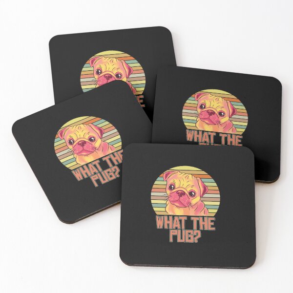 Item preview, FUNNY DOG DESIGNS WHAT THE PUG designed and sold by sobriowslen.